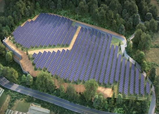 효성태양광 발전소